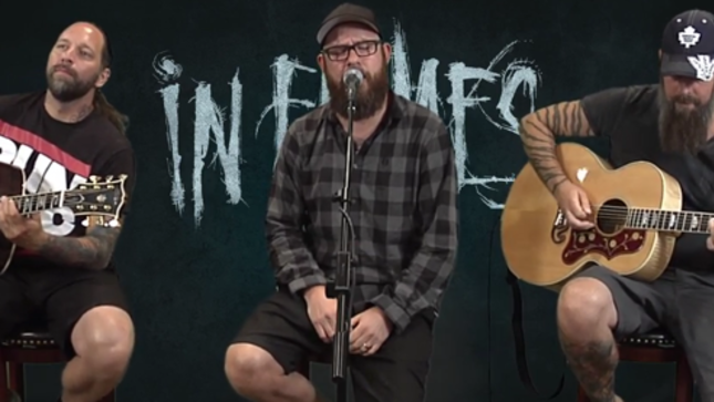 IN FLAMES Perform Acoustic Set For iRockRadio.com; Video Online