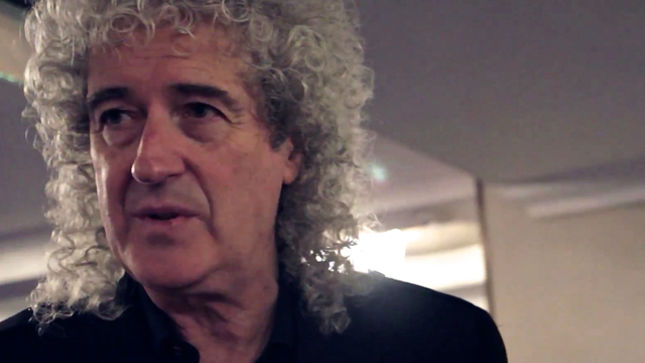 BRIAN MAY Talks New QUEEN Music Featuring ADAM LAMBERT - “We’re Not Doing That… Not At The Moment Anyway”; Video