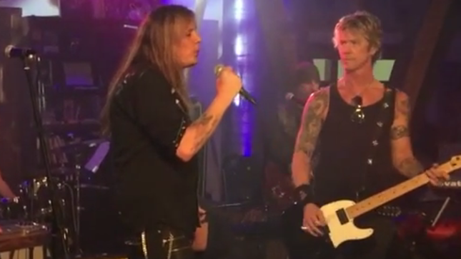 SEBASTIAN BACH And DUFF McKAGAN Perform GUNS N' ROSES Classic "Patience"; Video Posted 
