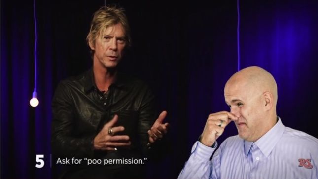 DUFF McKAGAN Shares “Poo Permission” And Other Travel Tips; Video