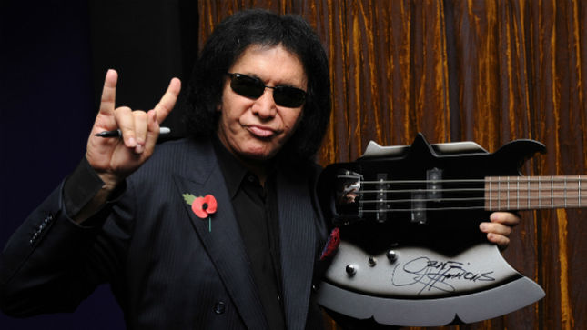 KISS – PAUL STANLEY And GENE SIMMONS Donate Signed Guitars To Teenage Cancer Trust