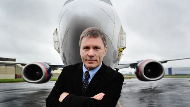 IRON MAIDEN Frontman BRUCE DICKINSON’s Cardiff Aviation Soars To Success With £3M Worth Of Business In Nine Months