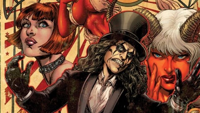 ALICE COOPER Returns To Comic Books With Evil Ernie Crossover