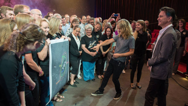 STYX Visit NASA In Midst Of Tour With DEF LEPPARD