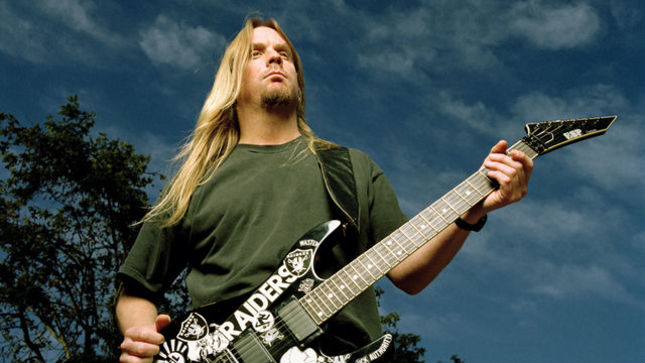 Late SLAYER Guitarist JEFF HANNEMAN's Guitars Get New Life As BROKEN HOPE Guitarist Acquires Private Collection
