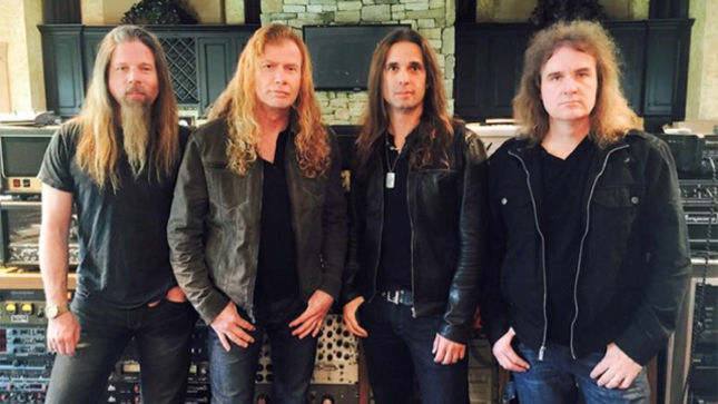 MEGADETH Announce New Album Tracklisting; To Include BUDGIE, FEAR Covers