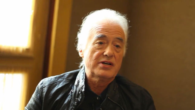 JIMMY PAGE Discusses Future Of LED ZEPPELIN Catalogue - “I Think There’s A Good Amount Of Led Zeppelin Material Out There”; Metal XS Video Interview Streaming