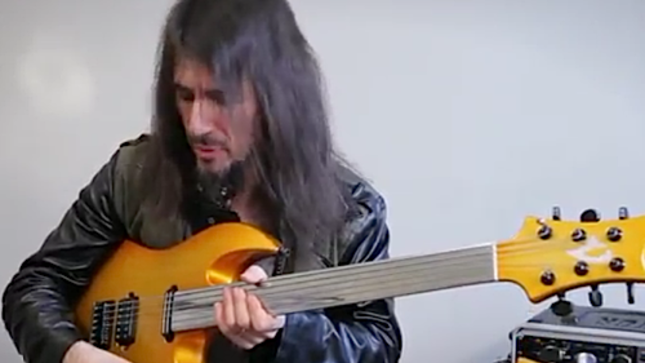 RON "BUMBLEFOOT" THAL Showcases DoubleBfoot Doubleneck In Total Guitar Video Feature  