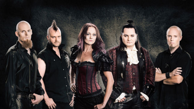 AMBERIAN DAWN Release Lyric Video "The Court Of Mirror Hall"