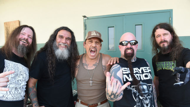SLAYER Shoot Video For “Repentless”; Features Performances By A Slew Of Iconic Character Actors (Photos)