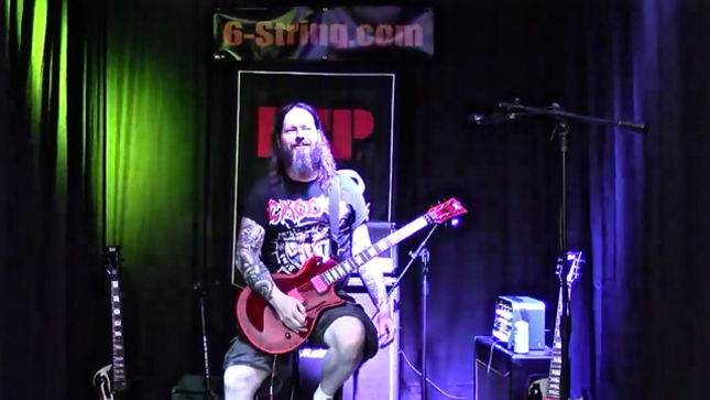 SLAYER / EXODUS Guitarist Gary Holt - 6-String Guitar Clinic Video Footage Posted