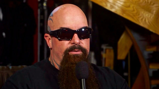 SLAYER’s Kerry King Talks Recording New Album - “You Can’t Have A Two-Guitar Attack Without Two Guitars”; Video