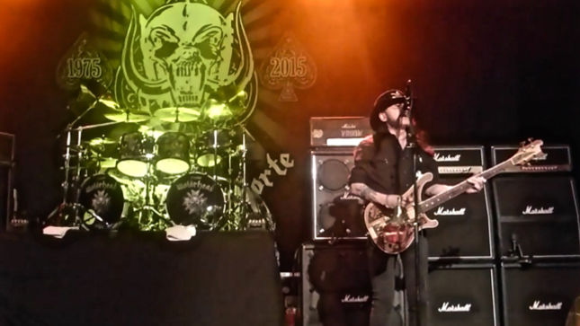 MOTÖRHEAD Cancel Austin Show After Three Songs; Video Available