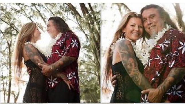 SLAYER Singer, Wife Celebrate 20th Anniversary By Renewing Vows In Hawaii