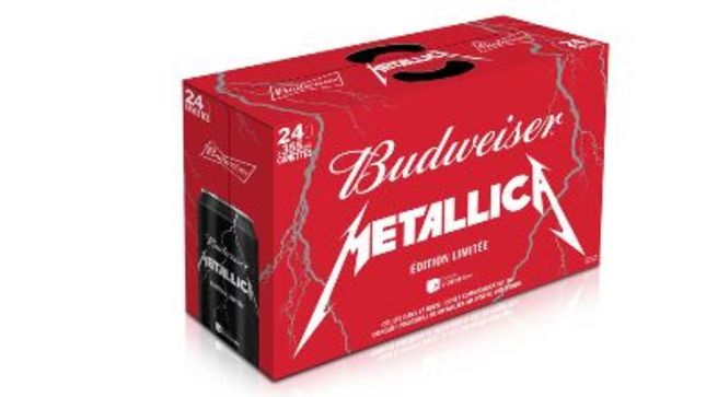 METALLICA To Launch Limited Edition Labatt / Budweiser Beer In Québec; Details Available