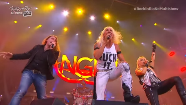 DEE SNIDER And DORO Perform TWISTED SISTER Classics With ANGRA; Video