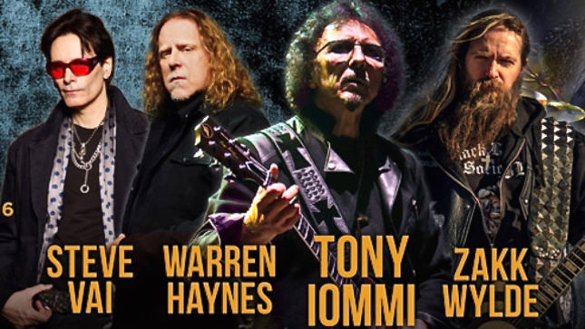 TONY IOMMI, ZAKK WYLDE, STEVE VAI, WARREN HAYNES, CARL PALMER Confirmed For Rock ’N’ Roll Fantasy Camp
