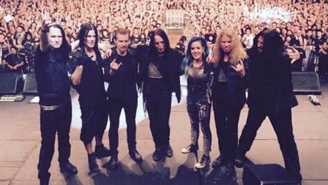 ARCH ENEMY Perform With Former Members JOHAN LIIVA And CHRIS AMOTT At Loud Park 2015; Fan-Filmed Video Posted