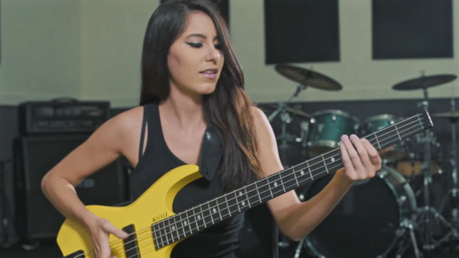 Bassist ANNA SENTINA To Guest On ALBERTO RIGONI’s Bassorama Album; Video Teaser