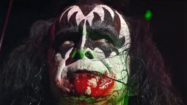 KISS - Blood-Spitting GENE SIMMONS Action Figure Available For Pre-Order; Video