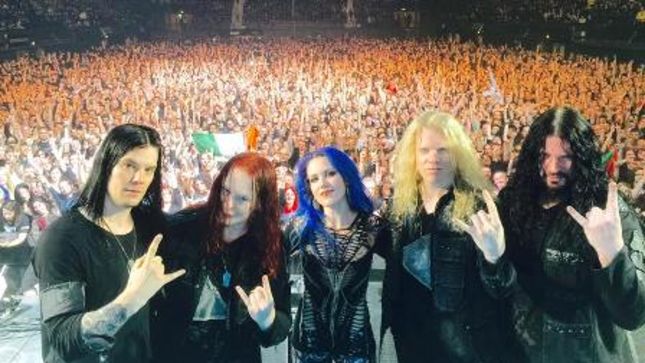 ARCH ENEMY - Fan-Filmed Video From Wembley Arena Show In London Posted