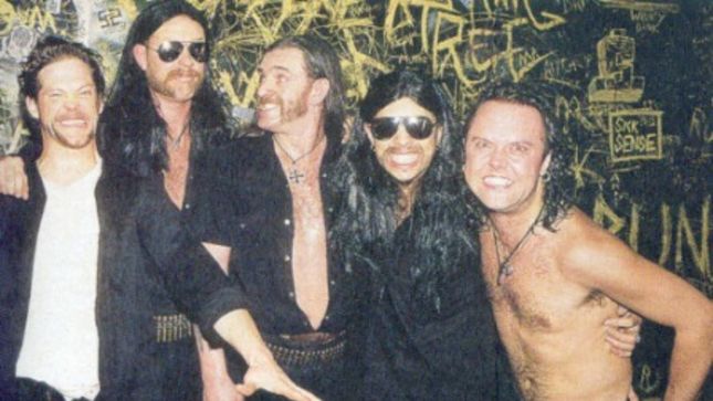 LARS ULRICH Pays Tribute To LEMMY And MOTÖRHEAD "I Will Always Appreciate And Forever Cherish All The Great Times We Had Together, But Especially Those Early Days" - BraveWords