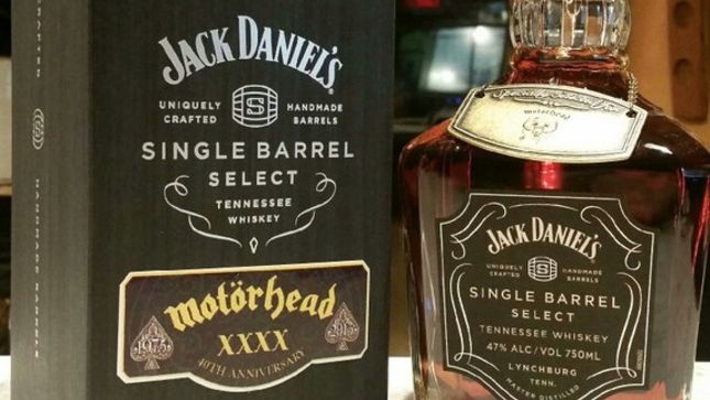 MOTÖRHEAD Limited Edition: Special Jack Daniel’s Selected Single Barrel Whiskey Sells Out Immediately