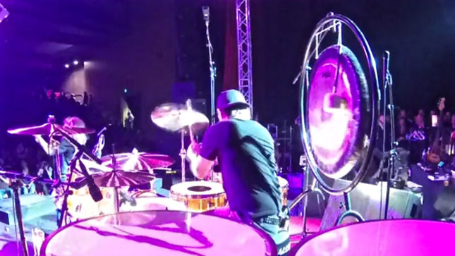 DAVE LOMBARDO Performs LED ZEPPELIN’s “Whole Lotta Love” At NAMM Bonzo Bash; Drum-Cam Video Streaming