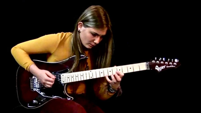 16-Year-Old Guitarist TINA S. Performs IRON MAIDEN’s "The Trooper”; Video Streaming