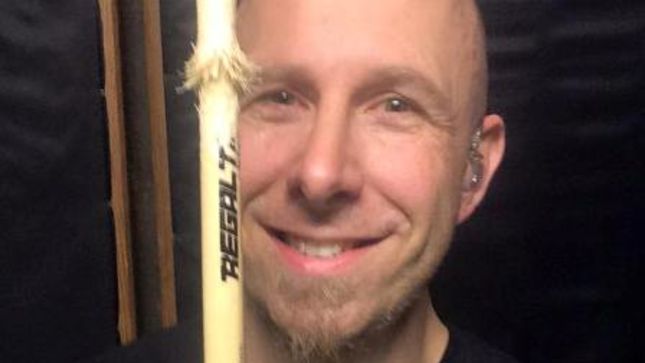 DEVIN TOWNSEND PROJECT Drummer RYAN VAN POEDEROOYEN Posts Studio Update - "Stick And Cymbal Shredding At Its Best..."
