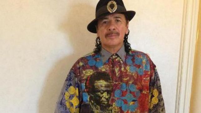 CARLOS SANTANA Calls Out NFL And CBS For Super Bowl 50 Halftime Show - "It Should Have Included Some Of The Local Iconic Bands Like METALLICA, STEVE MILLER, JOURNEY And Yours Truly"
