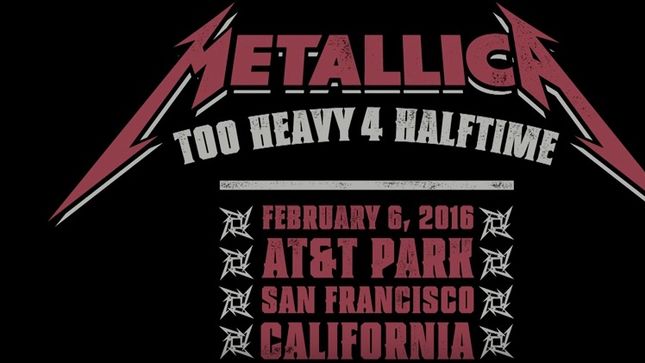 METALLICA Too Heavy 4 Halftime - Official The Night Before Footage Available