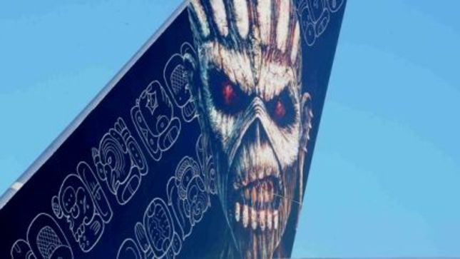 IRON MAIDEN - Ed Force One Lands In Fort Lauderdale; Video Of Final Approach Online
