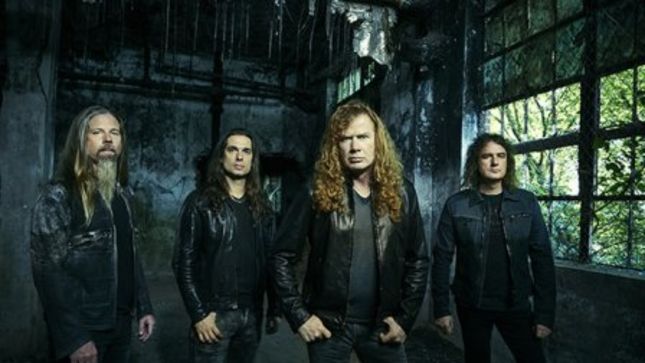 MEGADETH - Behind-The-Scenes Virtual Reality Video Featuring Dystopia Material Available