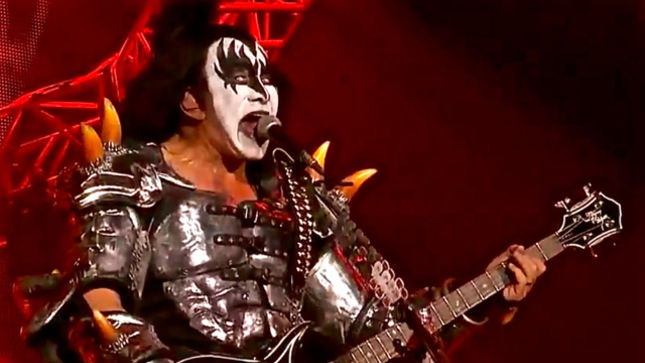 KISS - GENE SIMMONS "Looking Forward To The Death Of Rap"