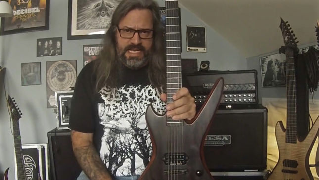 GORGUTS’ Luc Lemay Discusses 6-String Stealth Guitar, CHUCK SCHULDINER Influence; Video