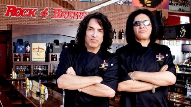 PAUL STANLEY And GENE SIMMONS Open Rock & Brews Location In Dallas; Photo Gallery Available