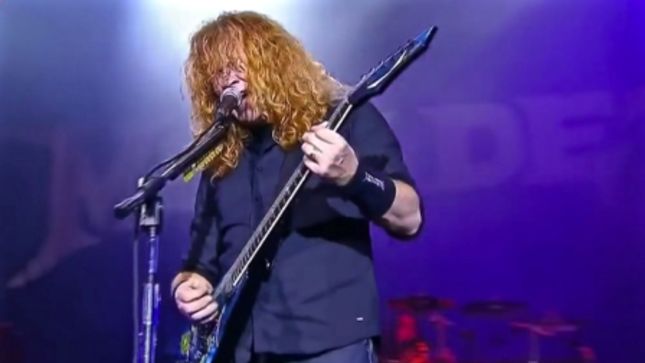 MEGADETH Frontman DAVE MUSTAINE On Drummer CHRIS ADLER - "We're Really Happy The Guys In LAMB OF GOD Aren't Protesting Him Playing With Us"