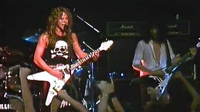 METALLICA - Rare 1983 “Whiplash” Live Video From Chicago Posted