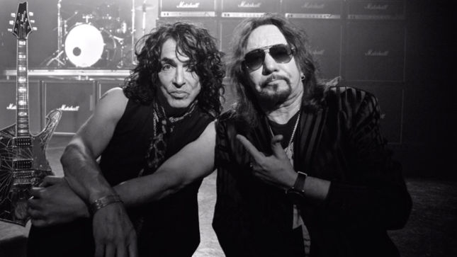 ACE FREHLEY Debuts "Fire And Water" Video Featuring PAUL STANLEY 