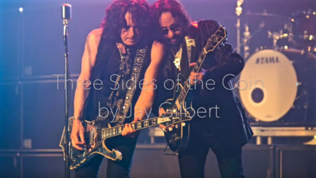 ACE FREHLEY And PAUL STANLEY Shoot “Fire And Water” Video; Special Report On New Three Sides Of The Coin Podcast