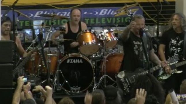 METALLICA – Record Store Day Performance From Rasputin Music Available For Download