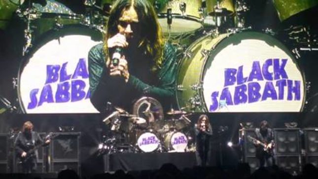 BLACK SABBATH Kick Off Australian Leg Of The End Tour In Perth; Fan-Filmed Video Posted
