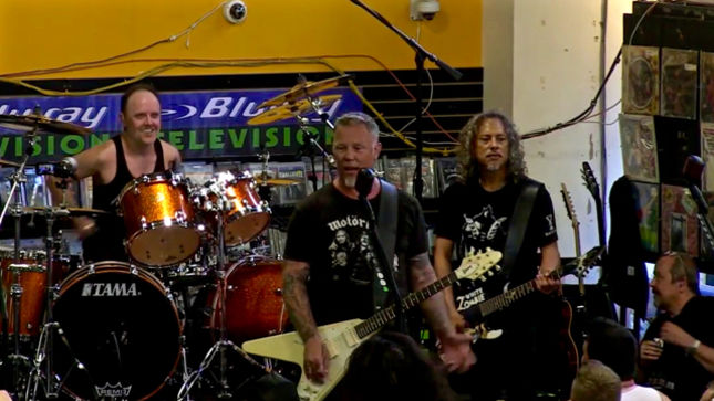 METALLICA - Quality Video Posted For Complete Rasputin Music Event