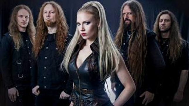 LEAVES' EYES Kick Off European Tour With New Vocalist ELINA SIIRALA; Fan-Filmed Video Posted