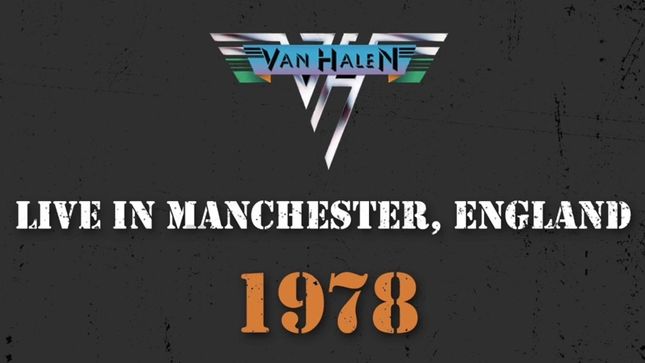 VAN HALEN In Manchester - Official Audio From 1978 Tour Streaming
