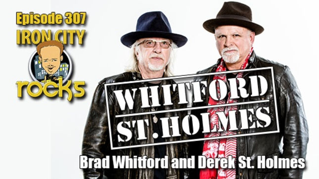 WHITFORD ST. HOLMES Guest On Iron City Rocks Podcast; Audio Streaming