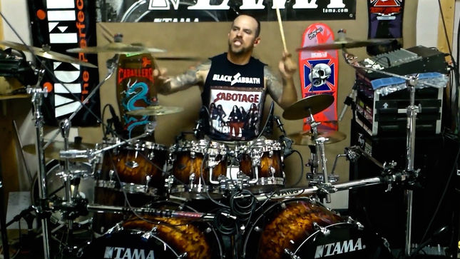 GRUESOME Release “Raped By Darkness” Drum Playthrough Video