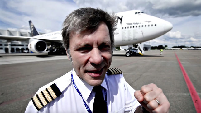 IRON MAIDEN Say Goodbye To Ed Force One; Video Streaming