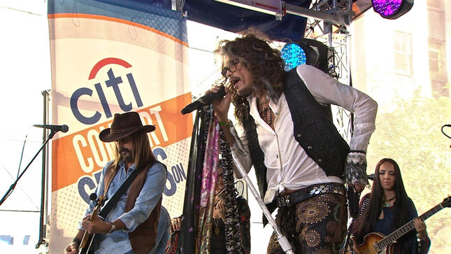 STEVEN TYLER Performs On The Today Show; Video Streaming